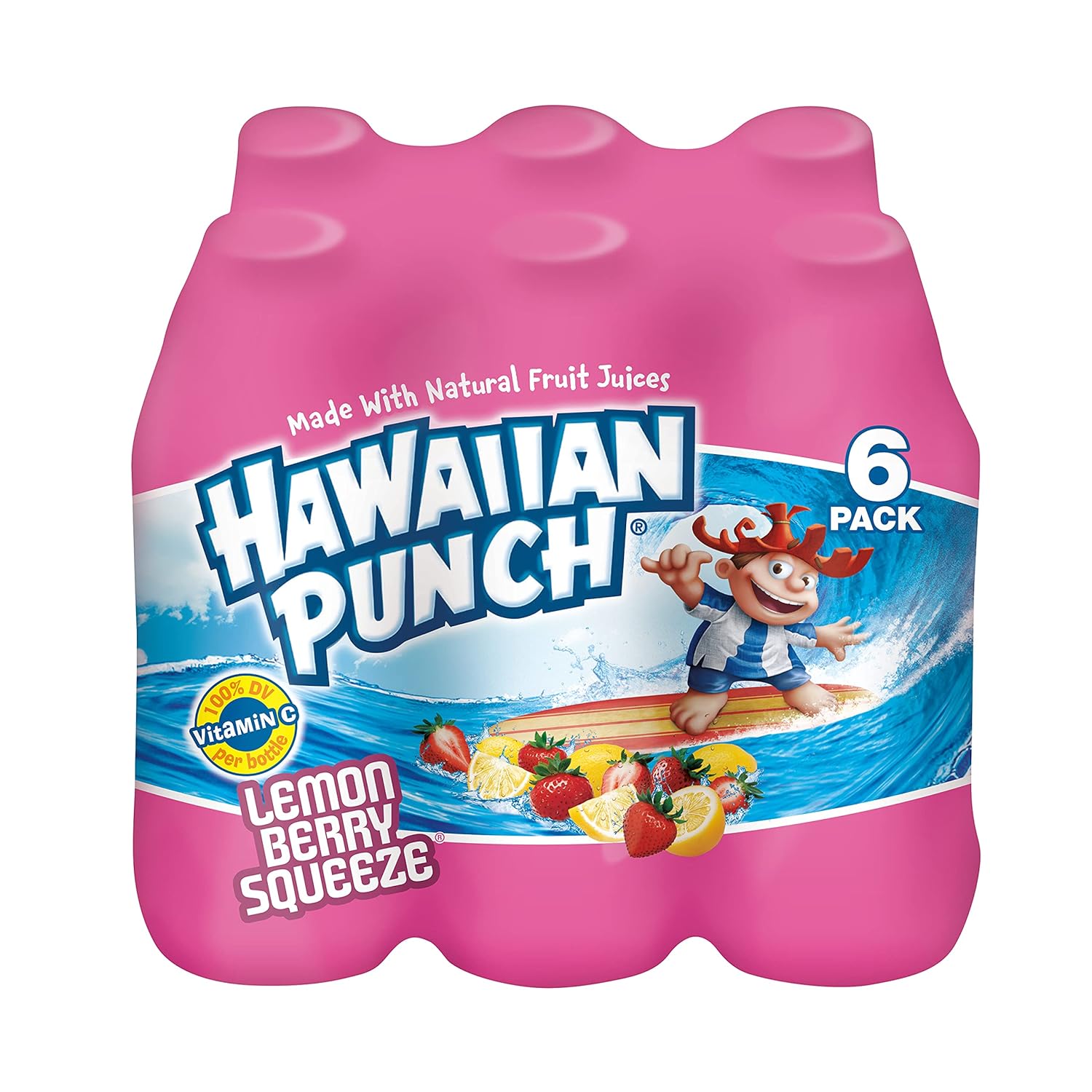 Hawaiian Punch Fruit Juicy Red, 10 Fluid Ounce Bottle, 6 Count (Pack of 4) - Image 4